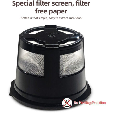 SJLERST Macchina da caffè espresso elettrica portatile da 170 ml, batteria ricaricabile da 1200 mAh, ideale per campeggio, viaggi, auto, escursioni e ufficio (senza funzione di riscaldamento).