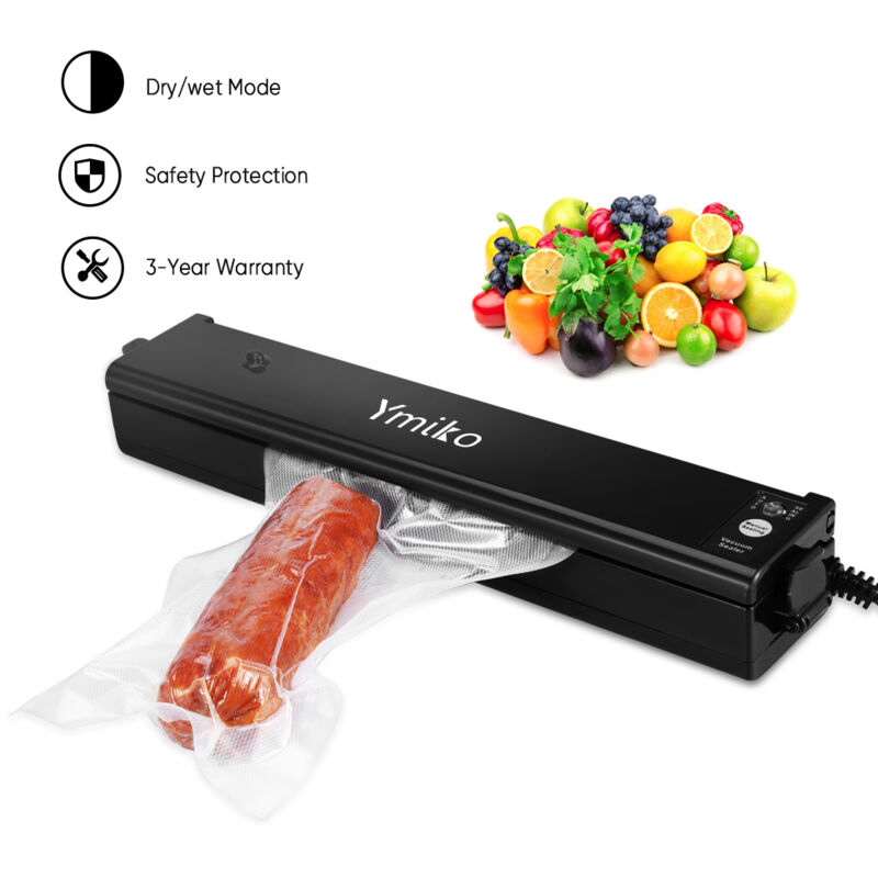 Sjlerst - Machine à sceller sous vide ,Ymiko Vacuum Sealer Portable Compact Vacuum Sealing System for Vacuum