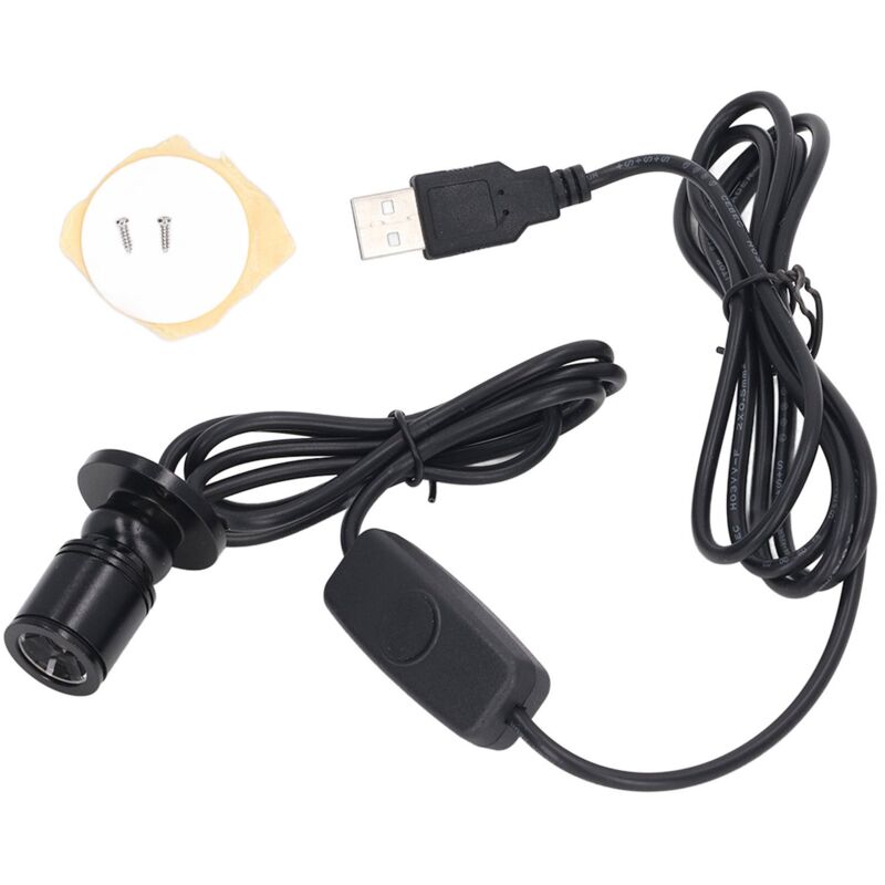 Sjlerst - Mini Spot Light, Spot led à intensité Variable avec Câble de 6,6 Pieds pour Peinture Photo Plantes Bijoux Vitrine Modèle éclairage de