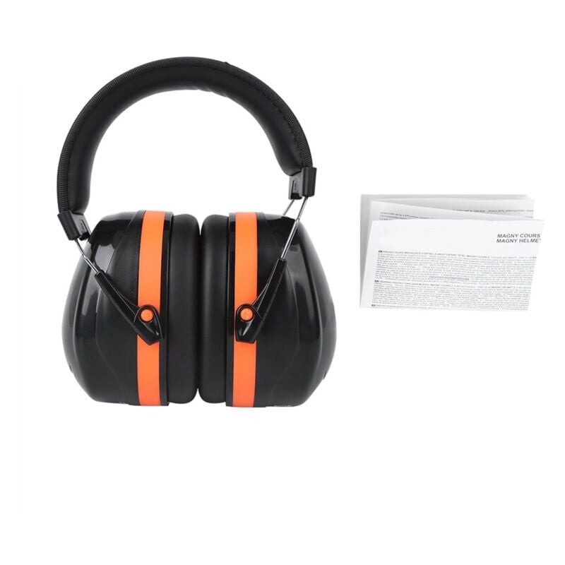 Noise Proof Earmuff, Double Lining Head Ear Defender Noise Cancelling Industrial Hearing Protection