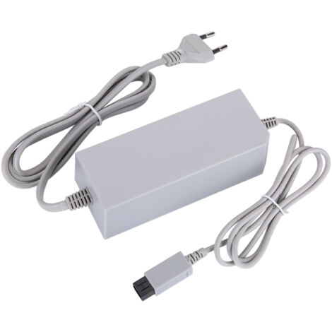 SJLERST Nouveau cordon de câble adaptateur d'alimentation pour Wii 110-240V prise ue