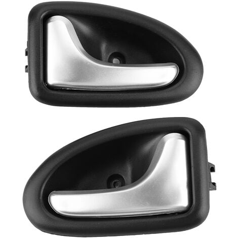 SJLERST Poigne De Porte, 8200915599 bol de garniture de couvercle de poignée de porte intérieure pour RENAULT CLIO SCENIC TRAFIC 8200915599(1 Pair)