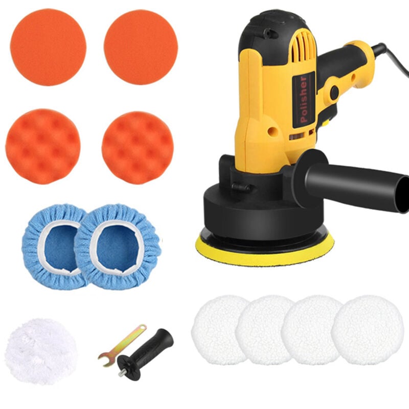 Sjlerst - Polisseuse Voiture, 700W Polisseur Électrique pour Métal et Meubles, Multifonctionnel Machine de Polissage de Glaçage de Cachetage