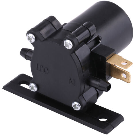 Sjlerst – Pompe lave-glace universelle 12V – Moteur en plastique durable – Compatible voiture, camion, bus – Poids 82g pour nettoyage efficace