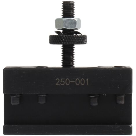 SJLERST Posteur d'outils, Porte-outil à Changement Rapide en Acier pour les Machines de, Broyage de Précision pour les Mini Lathes Swing 6 à 9 Pouces