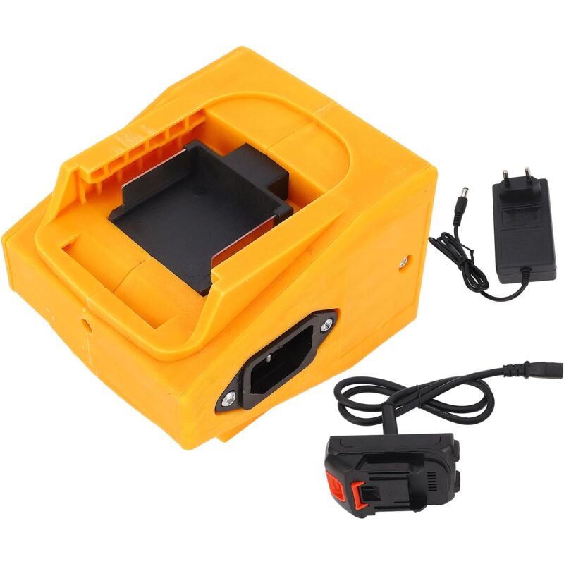 Sjlerst - Prise de Batterie d'outil électrique, Chargeur d'outil électrique de Batterie au Lithium Portable pour BL1450 BL1440 (Prise ue)
