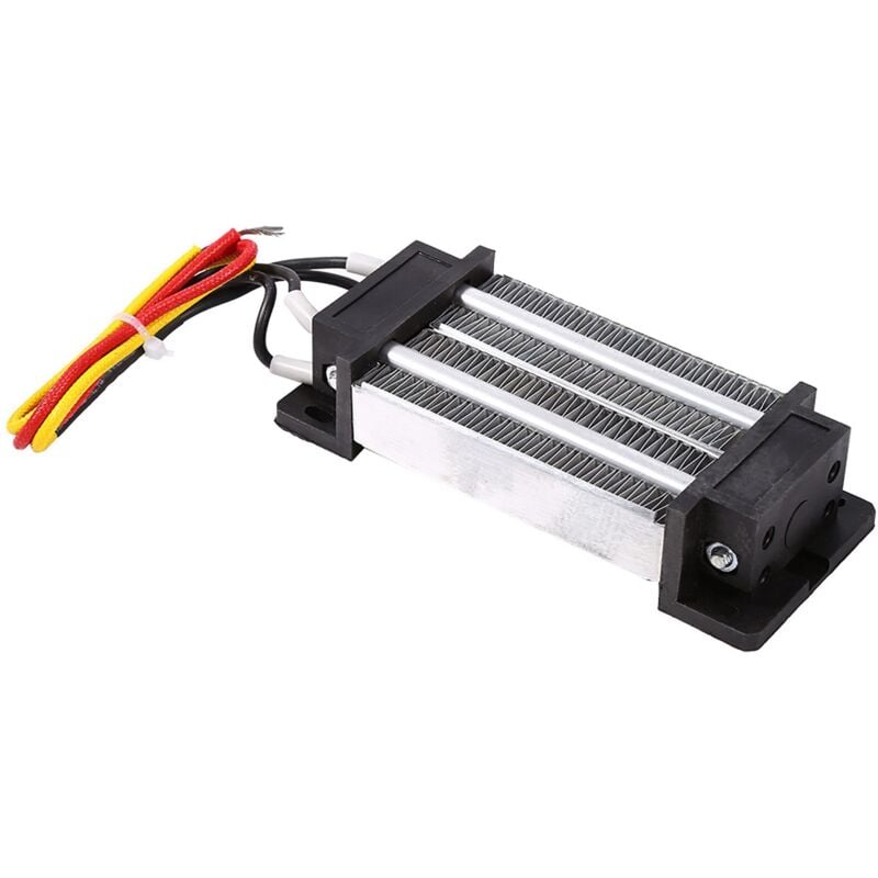Sjlerst - ptc 200w dc 12VRésistance Chauffante Réchauffeur d'Air Isolé en Céramique Électrique Thermostat Accessoires