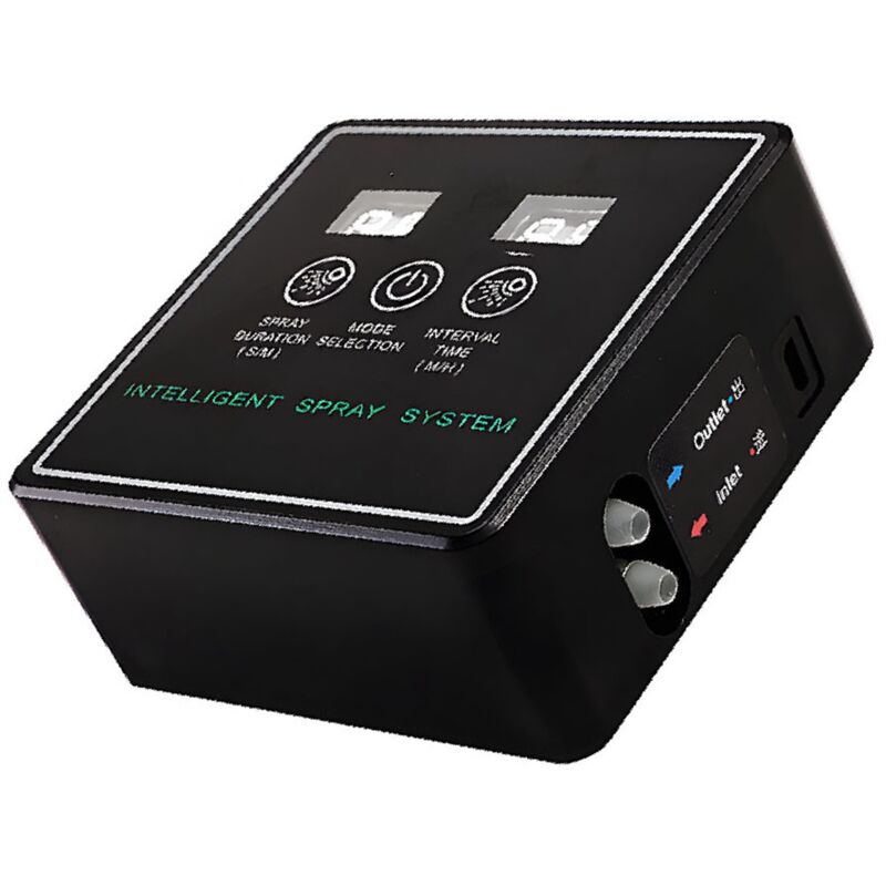 SJLERST Pulvérisateur pour reptiles, système de pulvérisation intelligent, contrôleur à écran tactile, automatique avec minuterie, faible bruit, buse
