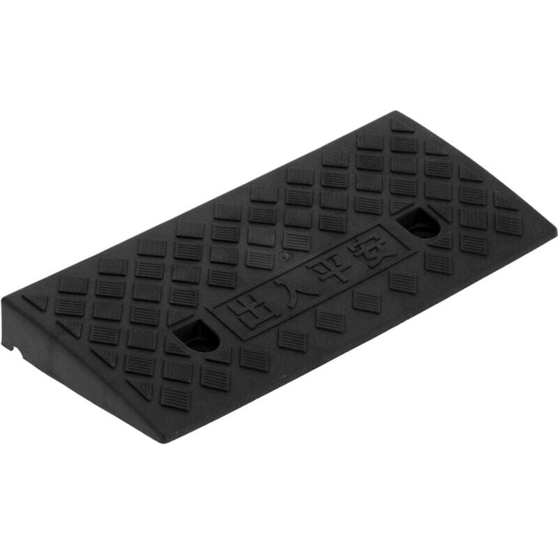 SNQ - Rampe d'alle, Flexible 5 cm d'paisseur Rampe de seuil Portable Robuste et lgre pour Les quais de Chargement pour Les entres de Maison(Black)