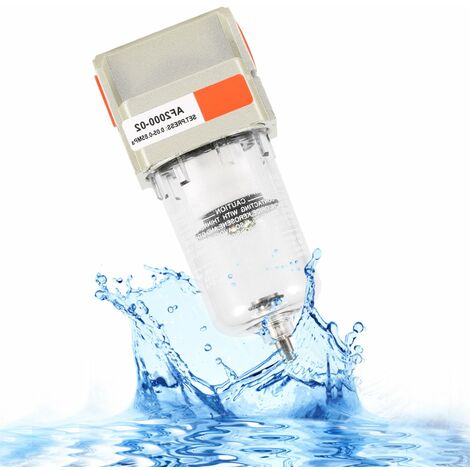 SJLERST Remplacement AF2000-02 Filtre à air particulaire 1/4 inch pour compresseur, piège à eau, nettoyant pour humidité