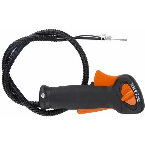 SJLERST Remplacement de la poigne du commutateur de Commande des gaz pour Le commutateur d'acclrateur de la Tondeuse Gazon Stihl FS120 FS200 FS250