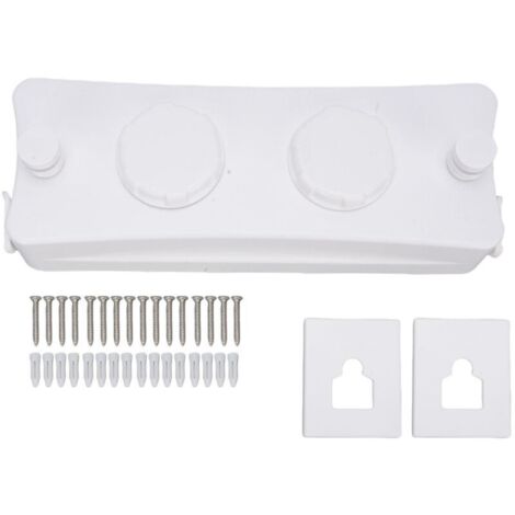 SJLERST Retractable Aluminum Indoor Clothes Drying Rack for Balcony (White)