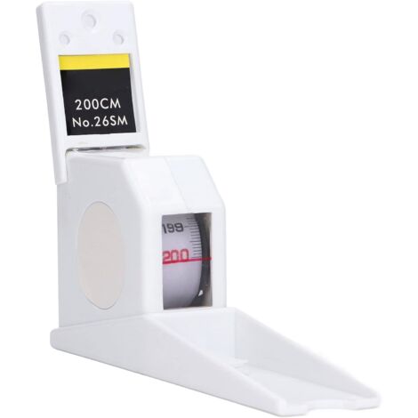 SJLERST Ruban à mesurer Règle Rouleau Mural croissance Taille Hauteur mesure mètre ruban 2m, Règle et réglet