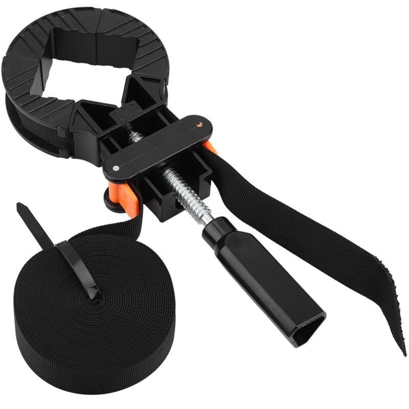 SJLERST Sangle De Serrage Pour Cadre, 4 Axes Pince de Cadre en Bois Bande de Tension Pince de Cadre Photo pour Le Travail du Bois de Tiroir