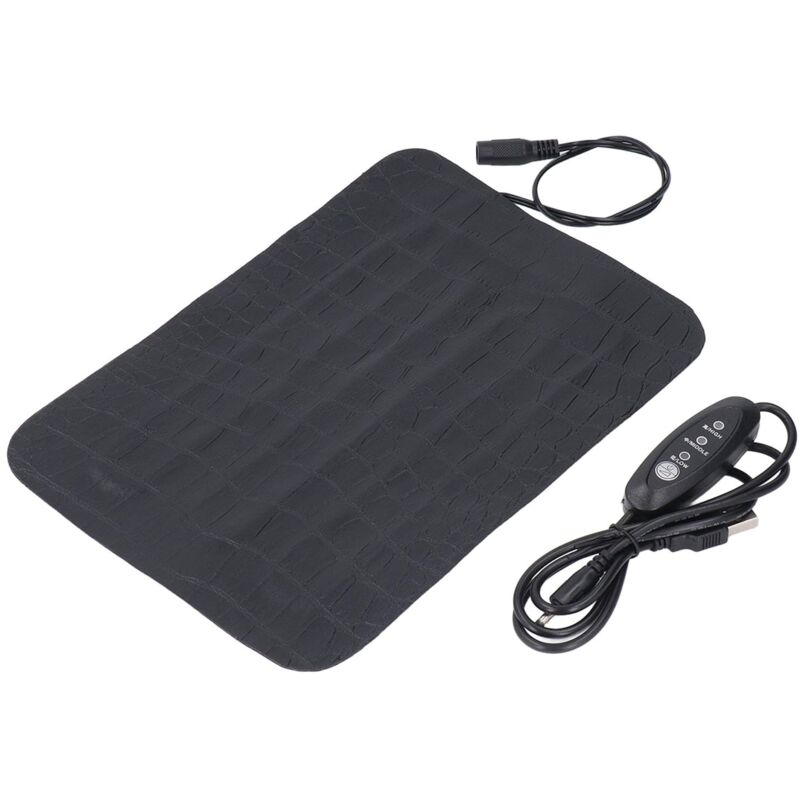 Sjlerst - Tapis Chauffant pour Plantes Imperméable Serre de Germination, Coussin de Chauffrage pour Reptile et Amphibien (22.1x15.7cm)