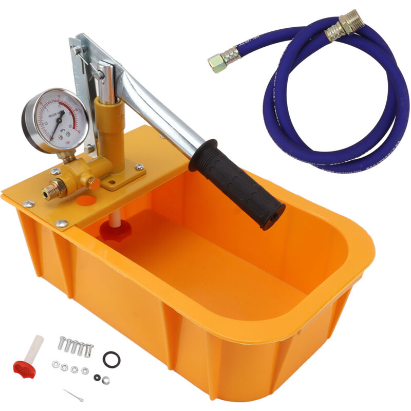 Sjlerst - Testeur de Pompe Hydrostatique, Jauge Manuelle Adaptée à Divers Récipients Sous Pression, Vannes et Systèmes de Plomberie