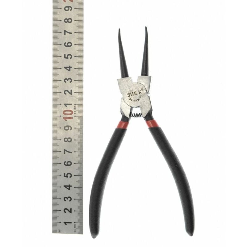 

Shek - SK-112-7c Alicates Rectos para Circlips/Arandelas/Anillos de Seguridad 180mm