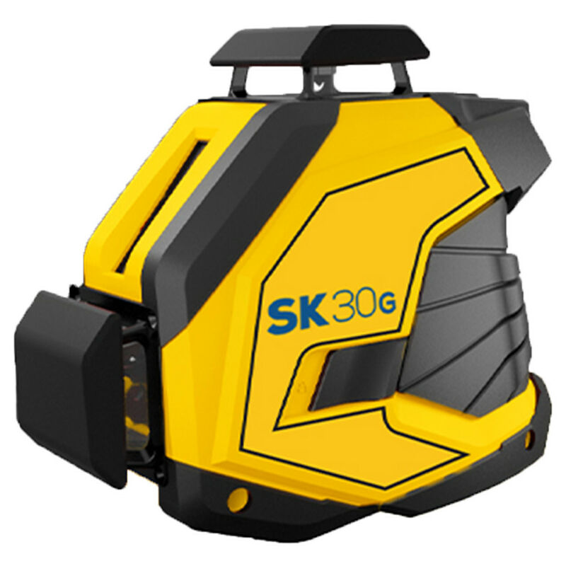 Image of Sk35g - Traccaitore Laser Professionale Da Interni A 2 Linee Verdi Alta Visibilita' 360 Gradi Ortogonali C/valigetta - Spektra