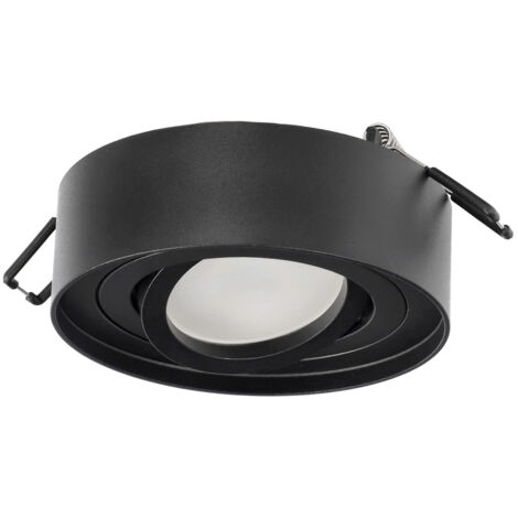 SKAND 1 MINI Noir IP20 spot de plafond encastré rond EDO777127 Edo Solutions