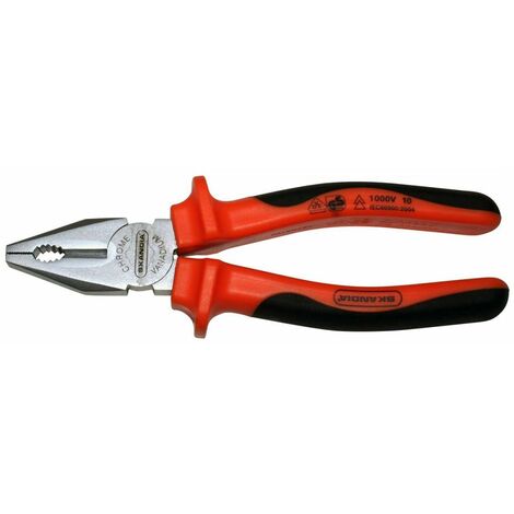 Skandia Alicates universales con aislamiento VDE 180 mm 1042448