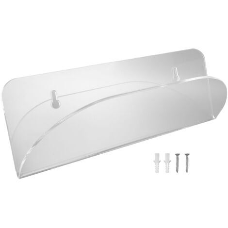 Skateboard Wall Mount Display Rack Acrylic Skateboard Hanger Wall Mount Deck Clear Display Storage Longboard Wall Rack