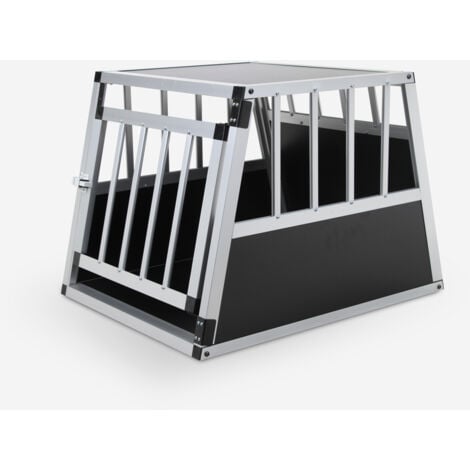 BELLA PET Skaut M Aluminium Hundetransportbox Starr Käfig 54x69x50cm