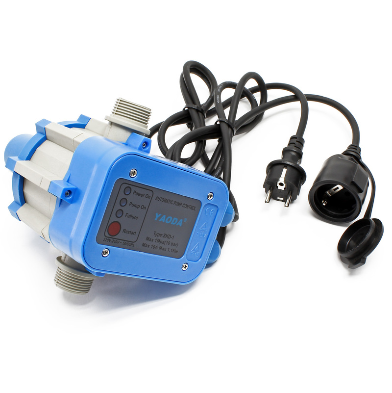 

SKD-1 interruptor presión controlador bombas agua doméstica fuentes protector marcha seco 1,5 bares