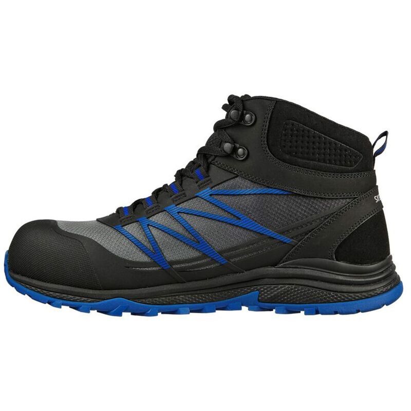 Image of Puxal Firmle esd Composite Safey Toe Shoe, Scarpe da Lavoro Uomo, Black/Blue, 42.5 eu - Skechers