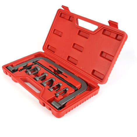 Skecten – Coffret démonte lève soupape auto moto – 10 pièces en acier – 5 adaptateurs pour ressorts – Boîte de rangement incluse