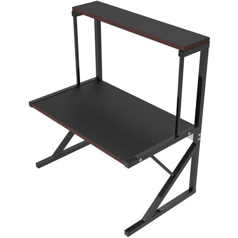 Skecten Estante Cocina Soporte Microondas Estantes Microondas con 2 Estantes Negro