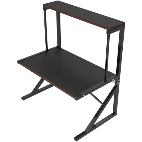 Skecten Estante Cocina / Soporte Microondas / Estantes Microondas / con 2 Estantes / Negro