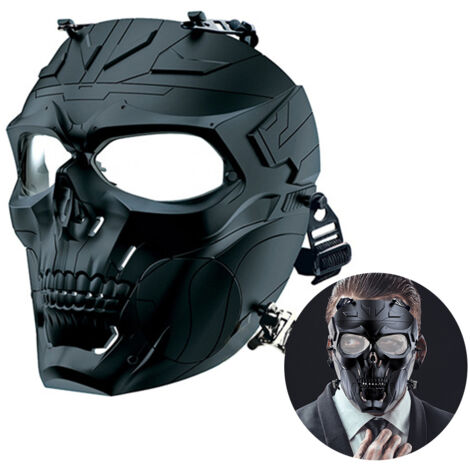 Skelettmaske Cosplay Halloween Schutzmaske im CS-Spielstil für Kostümpartys