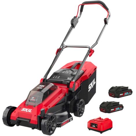 SKIL 0130 BA Rasaerba «brushless» a batteria 40V, 34cm (2x2.0Ah)