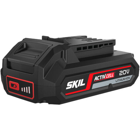 SKIL 18 V 2,0 Ah-Lithium-Ionen-Akku 20V Max, Nettogewicht Akku 0.4 kg