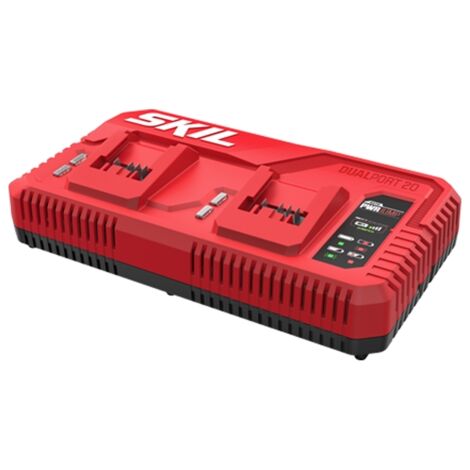SKIL 3132AA chargeur rapide double pour batteries lithium 20V
