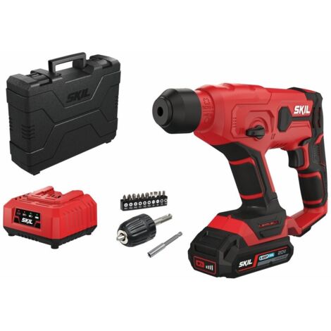 Skil 3810 GA, Akku-Bohrhammer 20V (1x2,5Ah Akku+Koffer)