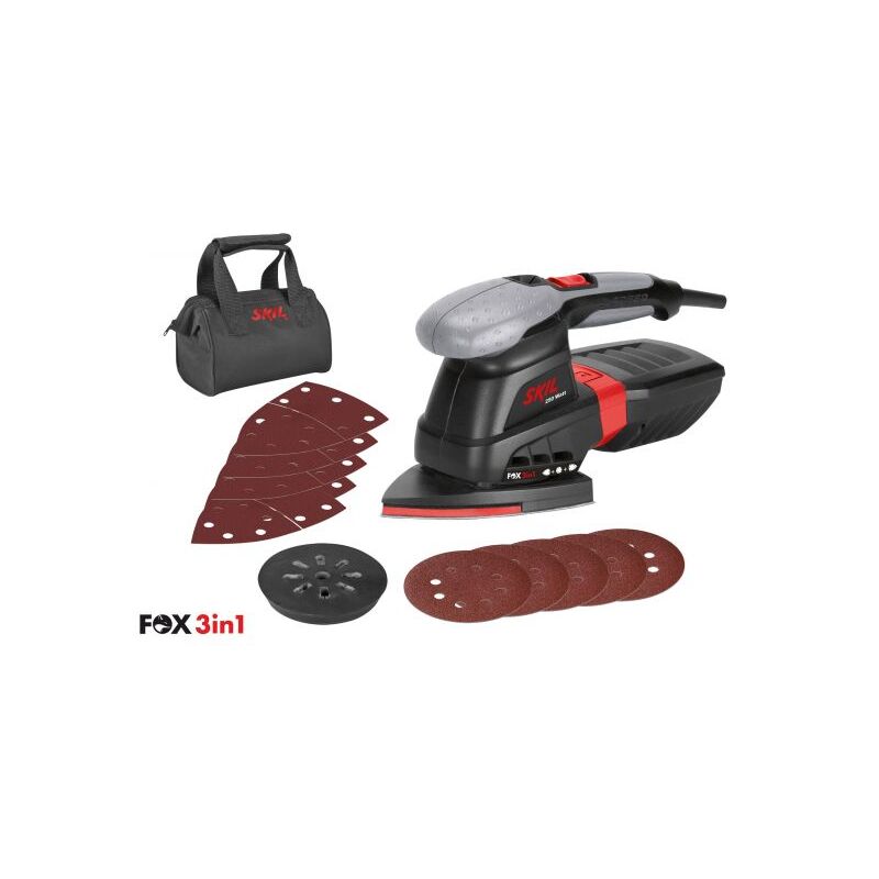 Skil - multi-ponceuse 7220 ac, Ponceuse 250 w, meule ø 125 mm