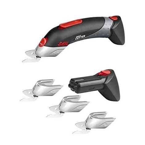 Skil Akku Schere Multi-Cutter 2900 AJ + 4 Scherenkäpfe 2 Akkus, Schneidwerkzeug