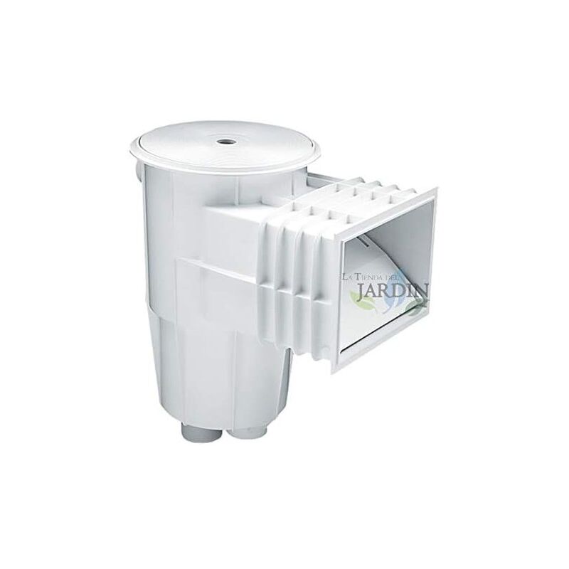 

Skimmer 15 litros blanco boca standard y tapa circular