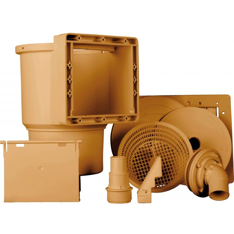 Gre - Skimmer Para Piscina Y Válvula De Pulso Color Blanco Ar100W