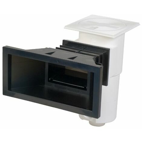 Skimmer couleur BWT grande meurtrière avec rallonge - Couleur: Noir