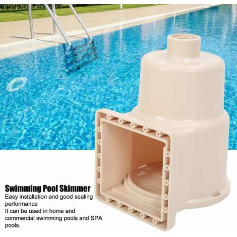 Skimmer de drenaje para piscina, libre de rebabas para uso doméstico para uso comercial