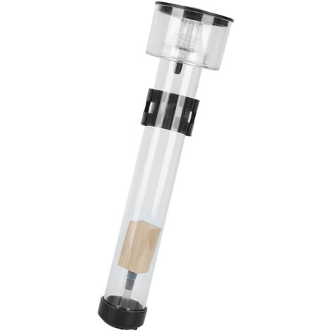 Skimmer de proteínas para acuario IQ5 de acrílico con sistema de filtración, accesorio para la cría de peces, 26,5 cm