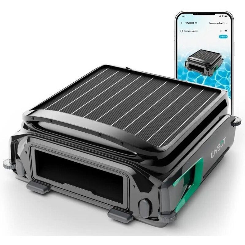 Skimmer Flottant Solaire Wybot F1 – Robot Nettoyeur de Surface Piscine Autonome et Connecté