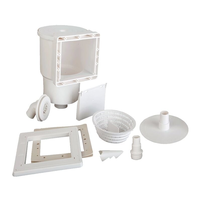 

Skimmer de pared blanco para piscina Gre