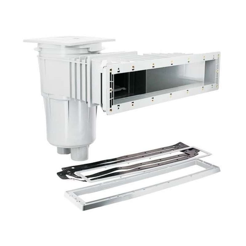 Hayward - Skimmer miroir grande meurtrière - Couleur: Blanc