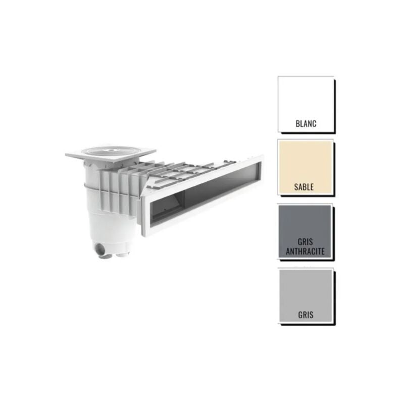 Skimmer miroir Weltico A800 - Couleur: Gris Anthracite