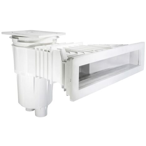 ASTRALPOOL Skimmer Norm 17,5 L. Coperchio quadrato e bocca allargata