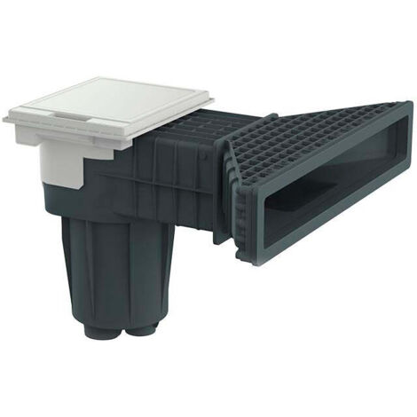 Skimmer piscina X-PRO 600 liner con insertos gris oscuro – Ref. X600LIDRG