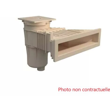Skimmer pour Piscine Béton et Liner 17,5L Beige Sable - PR 234NSA